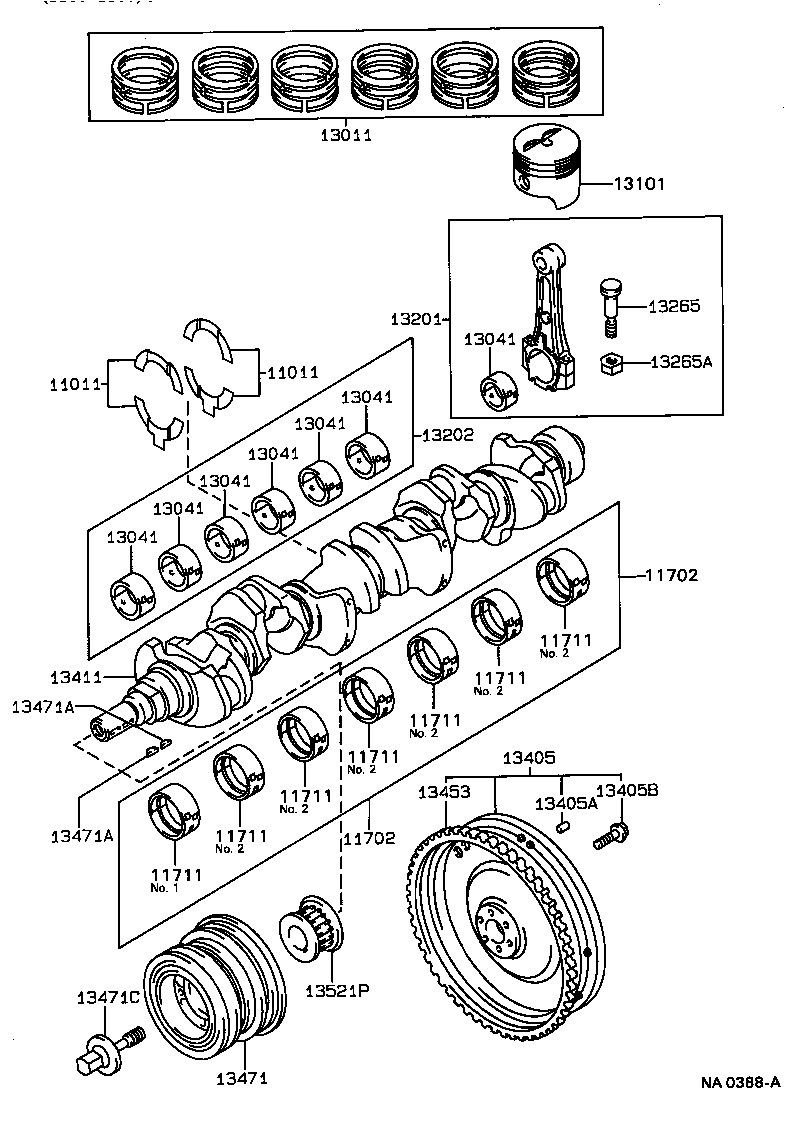  SOARER |  CRANKSHAFT PISTON