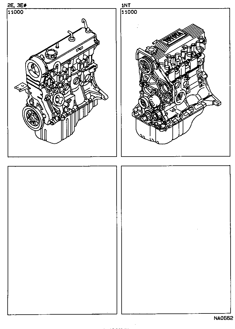  COROLLA 2 |  PARTIAL ENGINE ASSEMBLY