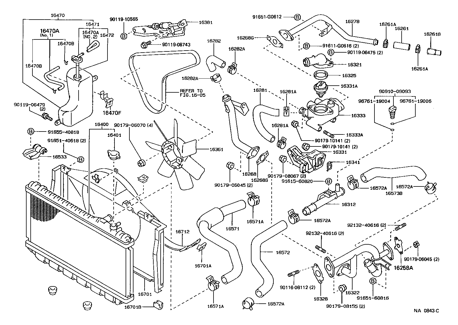  CHASER |  RADIATOR WATER OUTLET