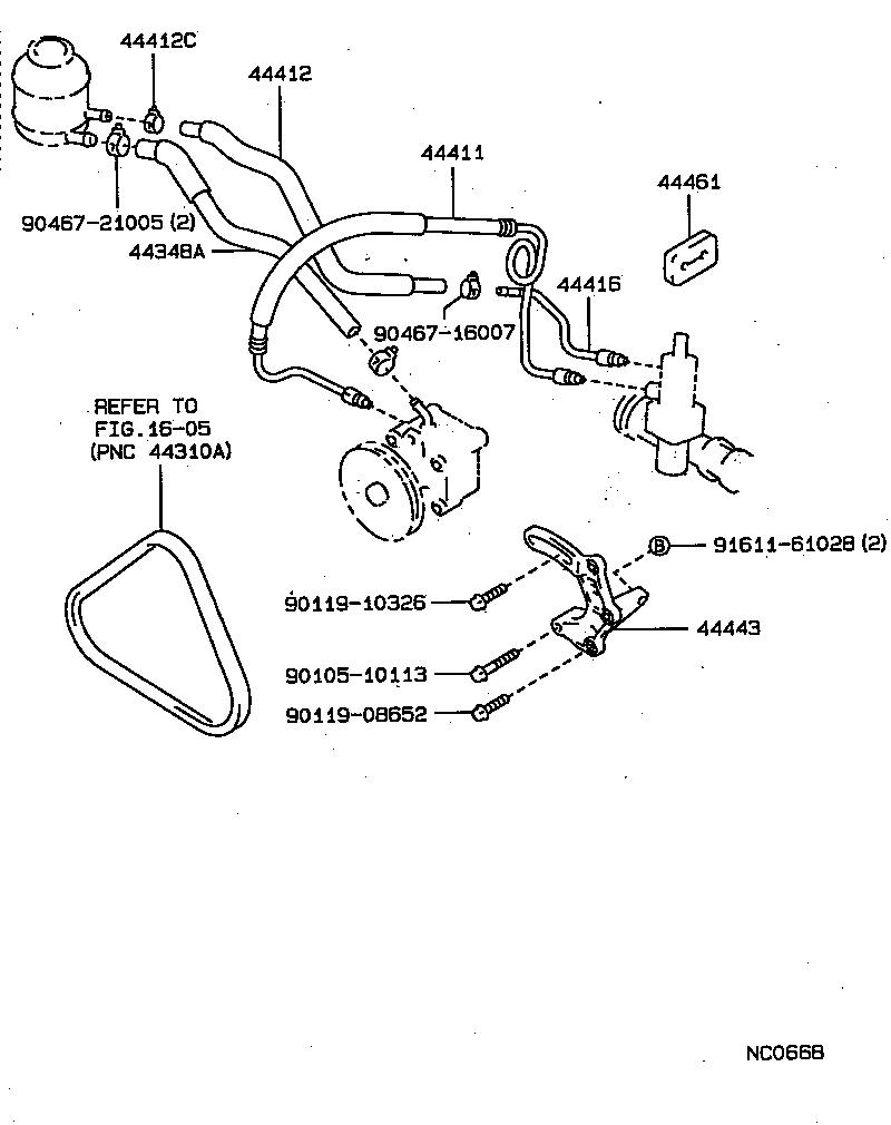  MARK 2 V WG |  POWER STEERING TUBE