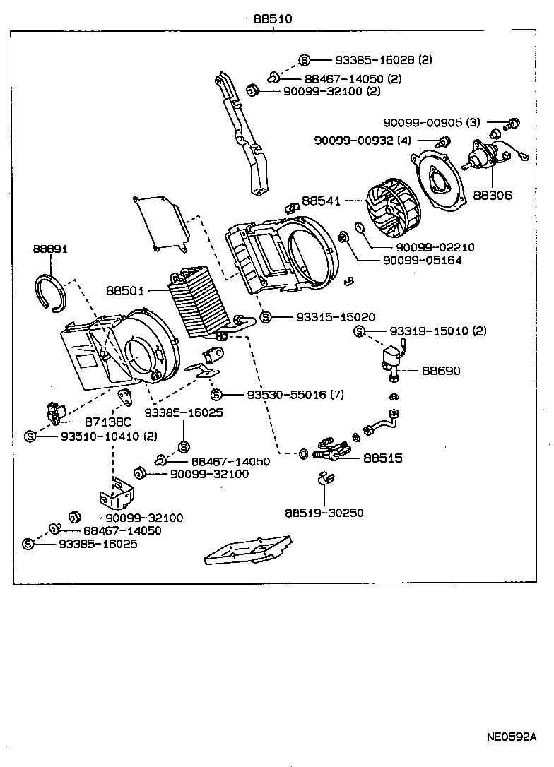  CROWN |  HEATING AIR CONDITIONING COOLER UNIT