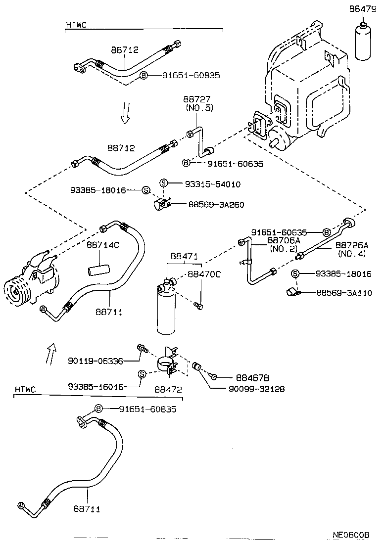  CROWN |  HEATING AIR CONDITIONING COOLER PIPING