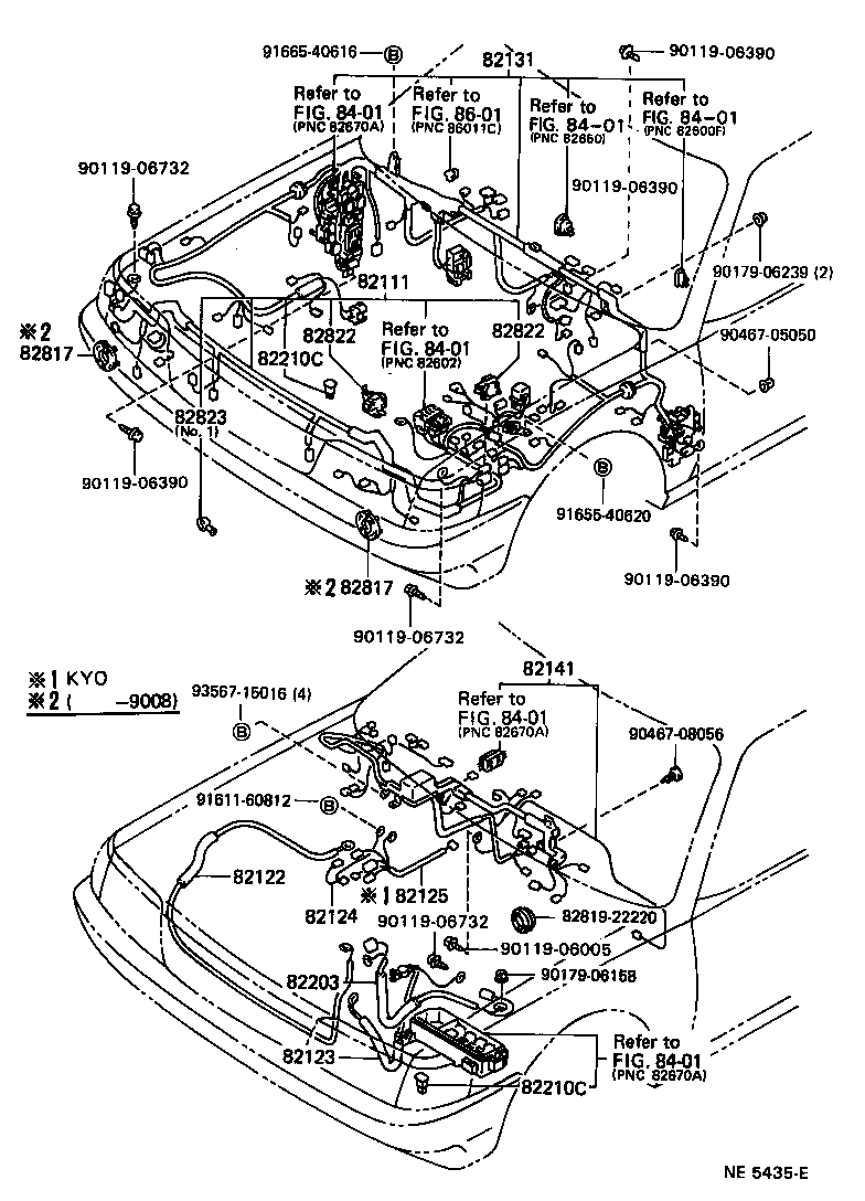  CRESTA |  WIRING CLAMP