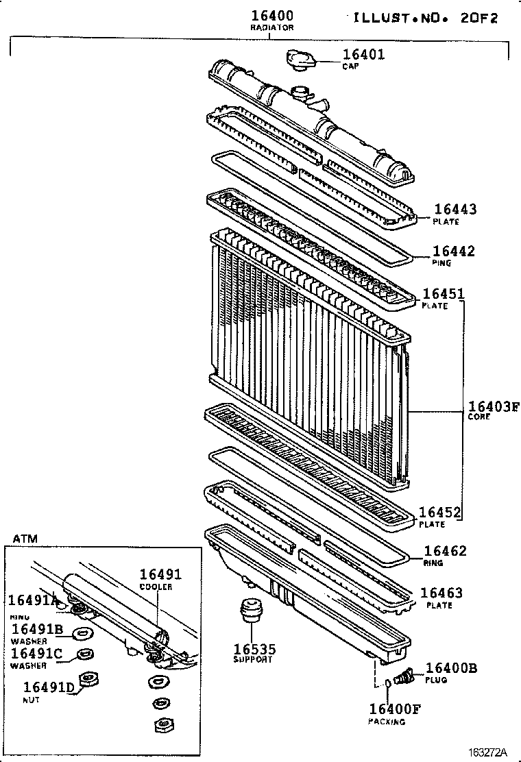  CELICA |  RADIATOR WATER OUTLET