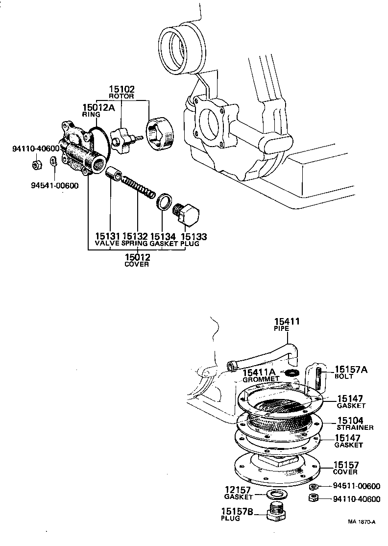  PUBLICA |  ENGINE OIL PUMP