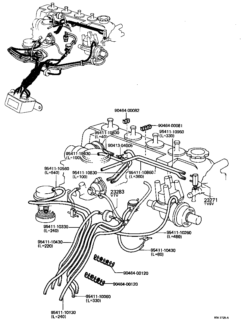  TOWN MASTERACE V WG |  VACUUM PIPING