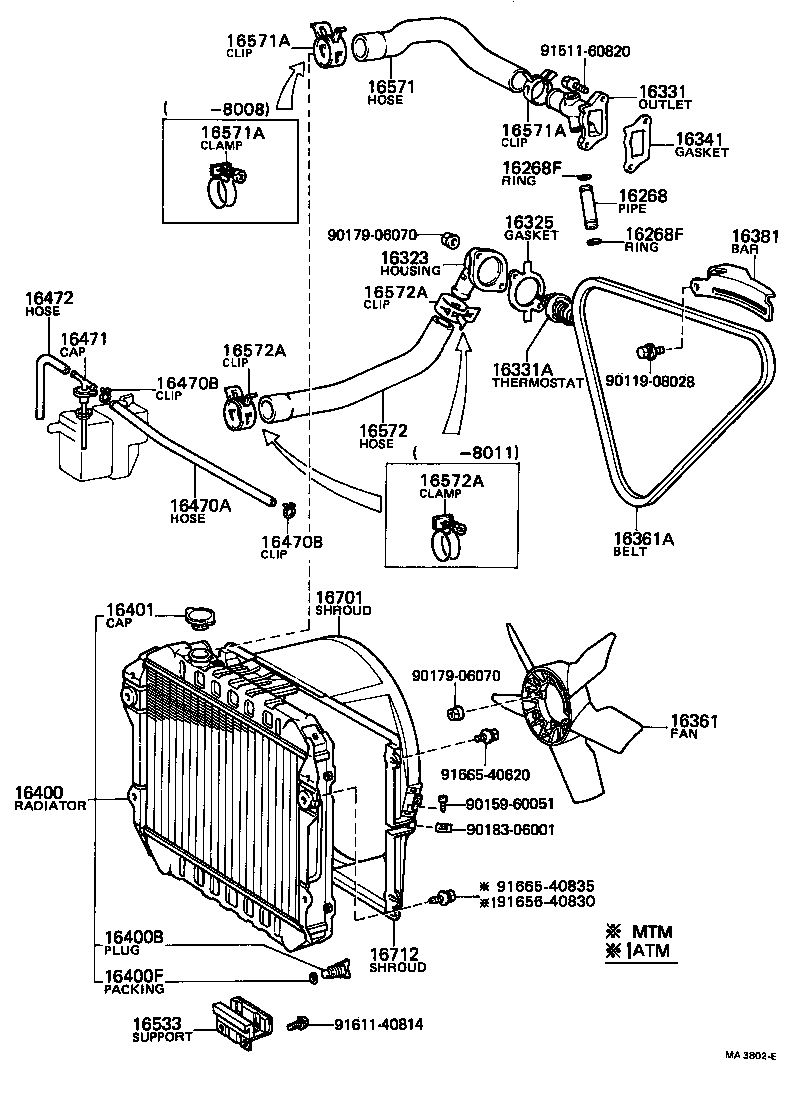  SPRINTER |  RADIATOR WATER OUTLET