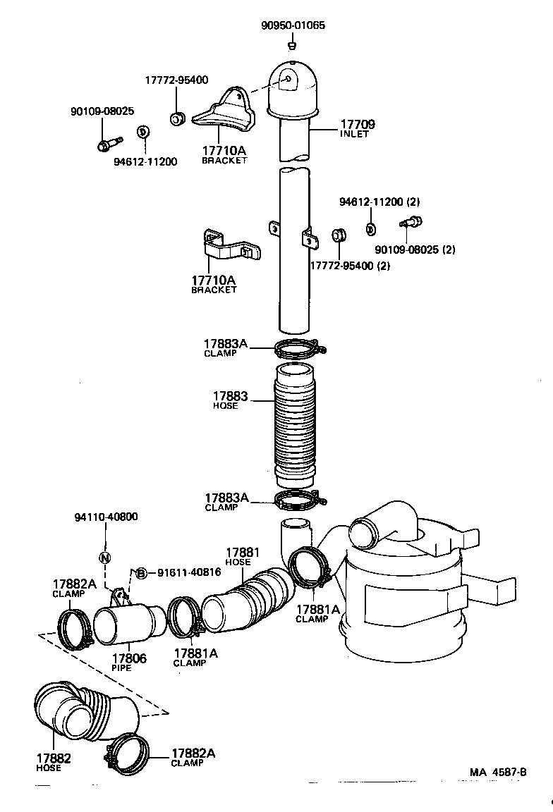  TOYOACE |  AIR CLEANER