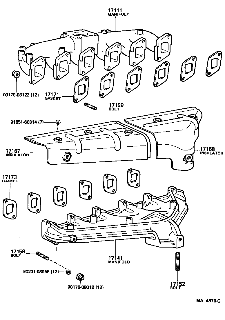  LAND CRUISER VAN |  MANIFOLD