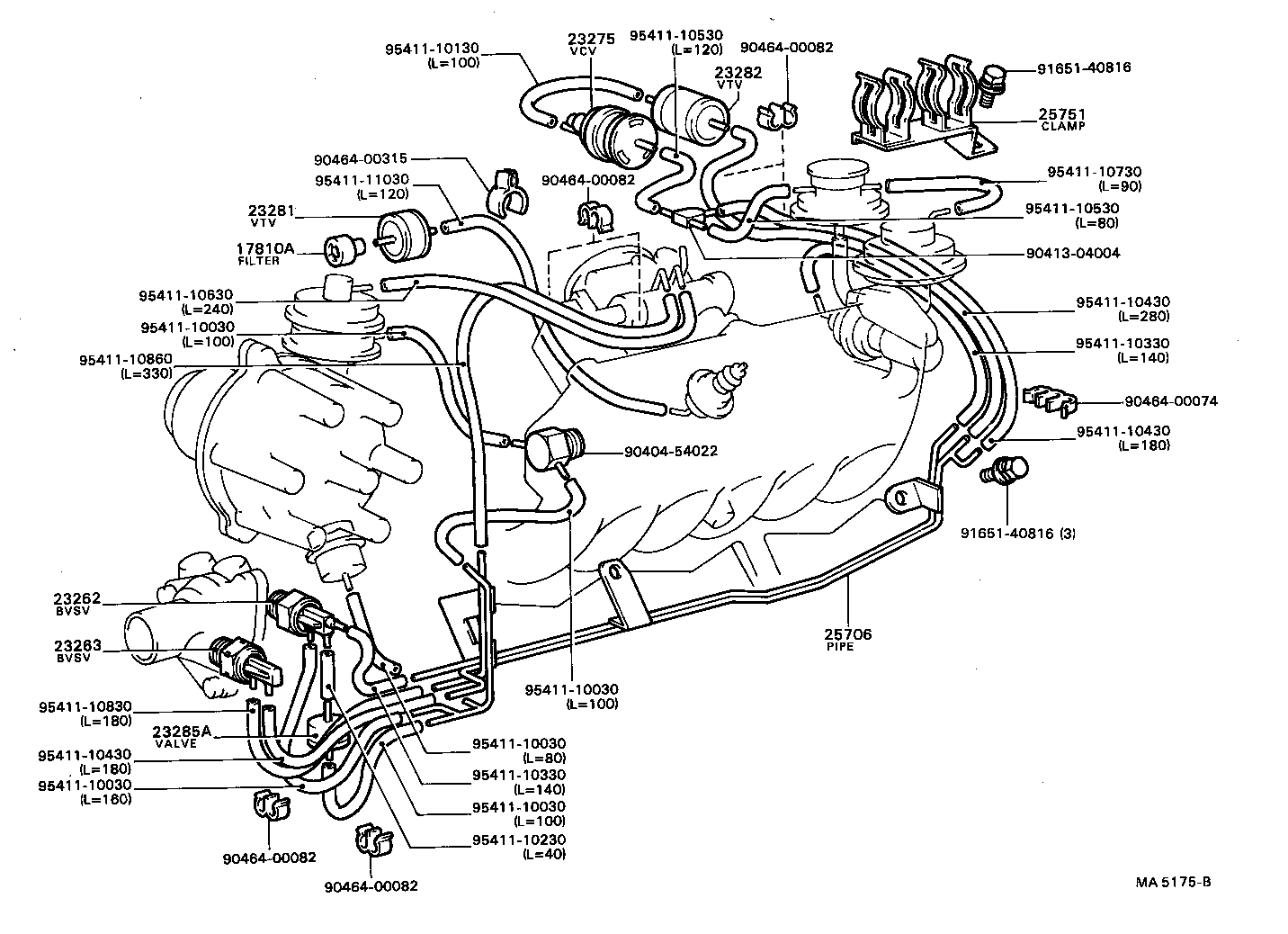  SOARER |  VACUUM PIPING