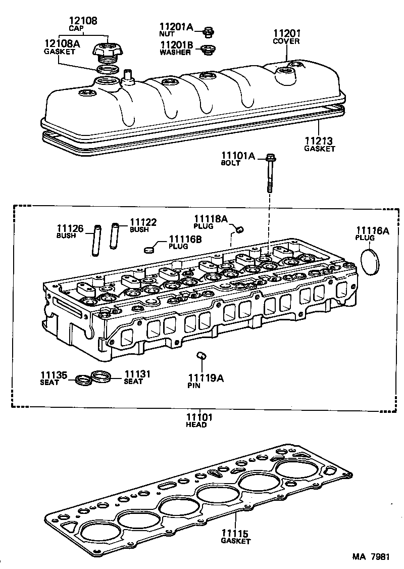  LAND CRUISER VAN |  CYLINDER HEAD