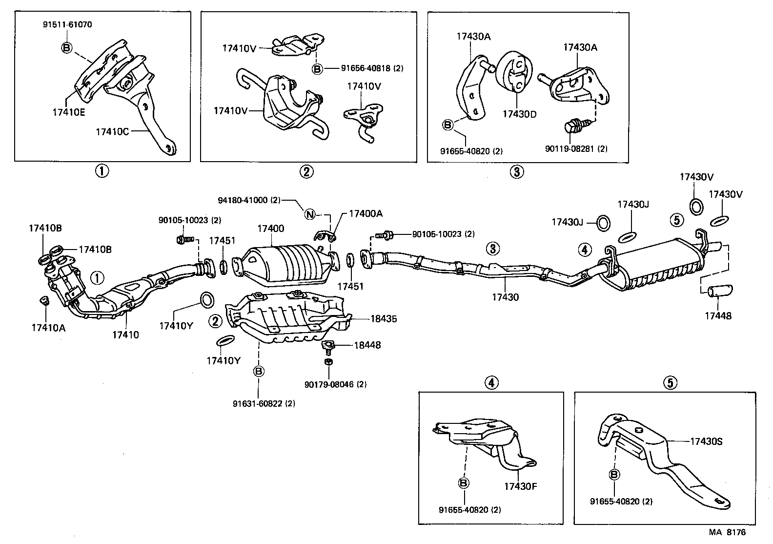  CELICA |  EXHAUST PIPE