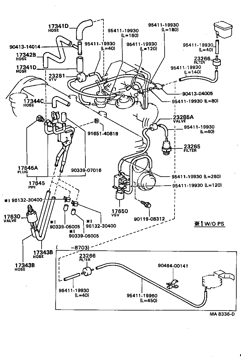  CELICA |  VACUUM PIPING