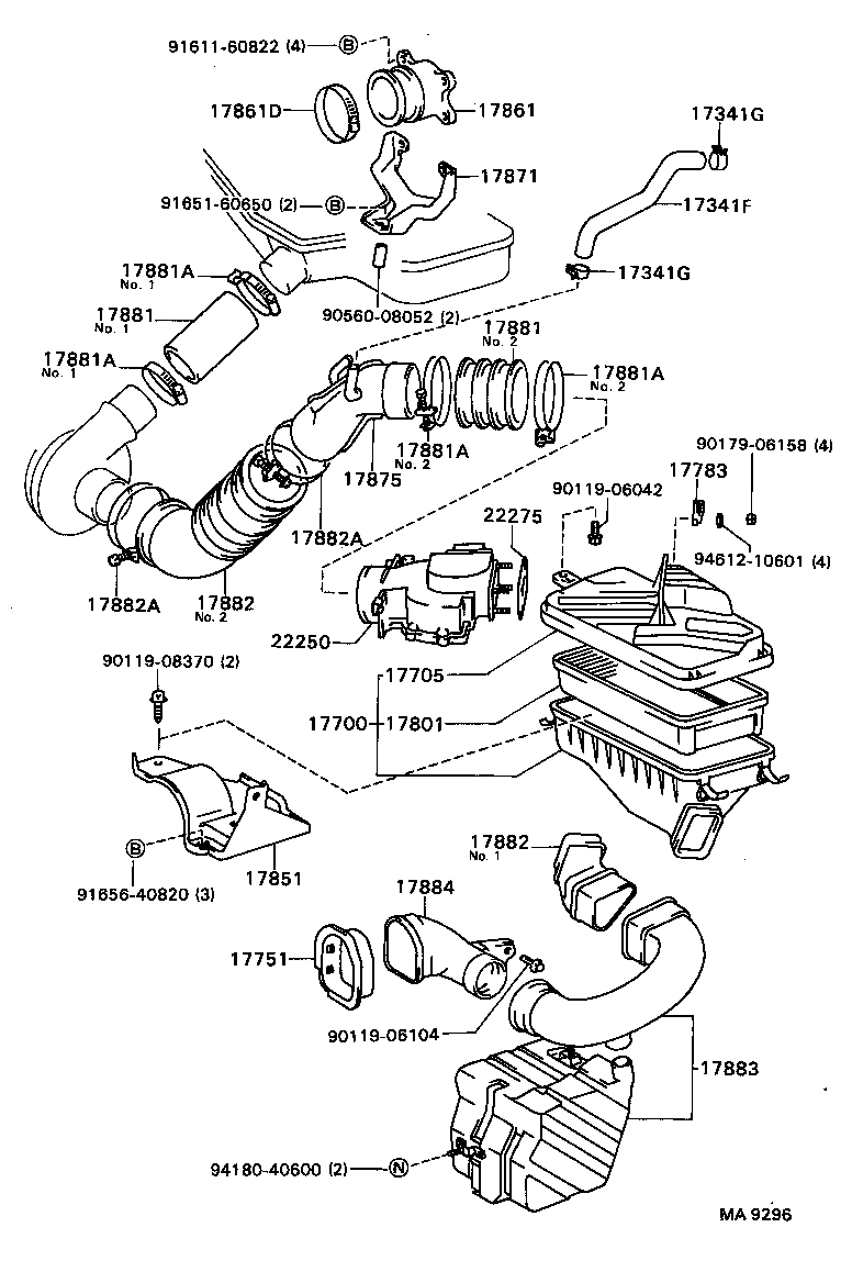  CELICA |  AIR CLEANER