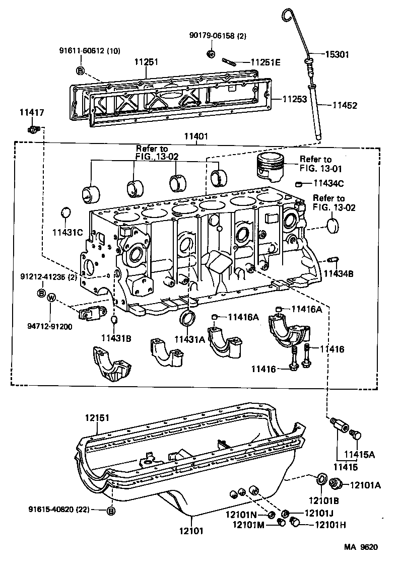  LAND CRUISER VAN |  CYLINDER BLOCK