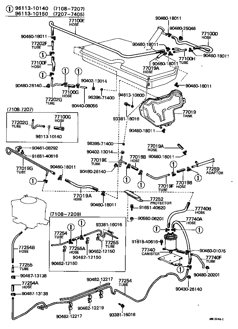  CENTURY |  FUEL TANK TUBE