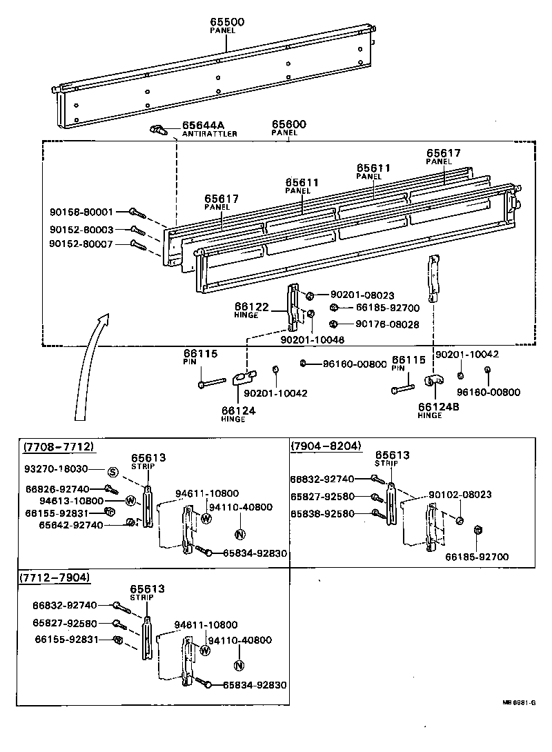  DYNA |  REAR BODY SIDE PANEL