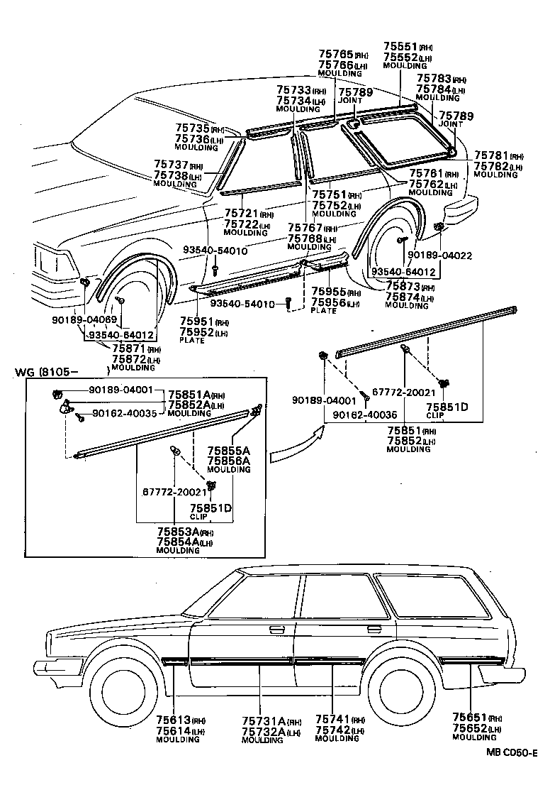  MARK 2 |  SIDE MOULDING