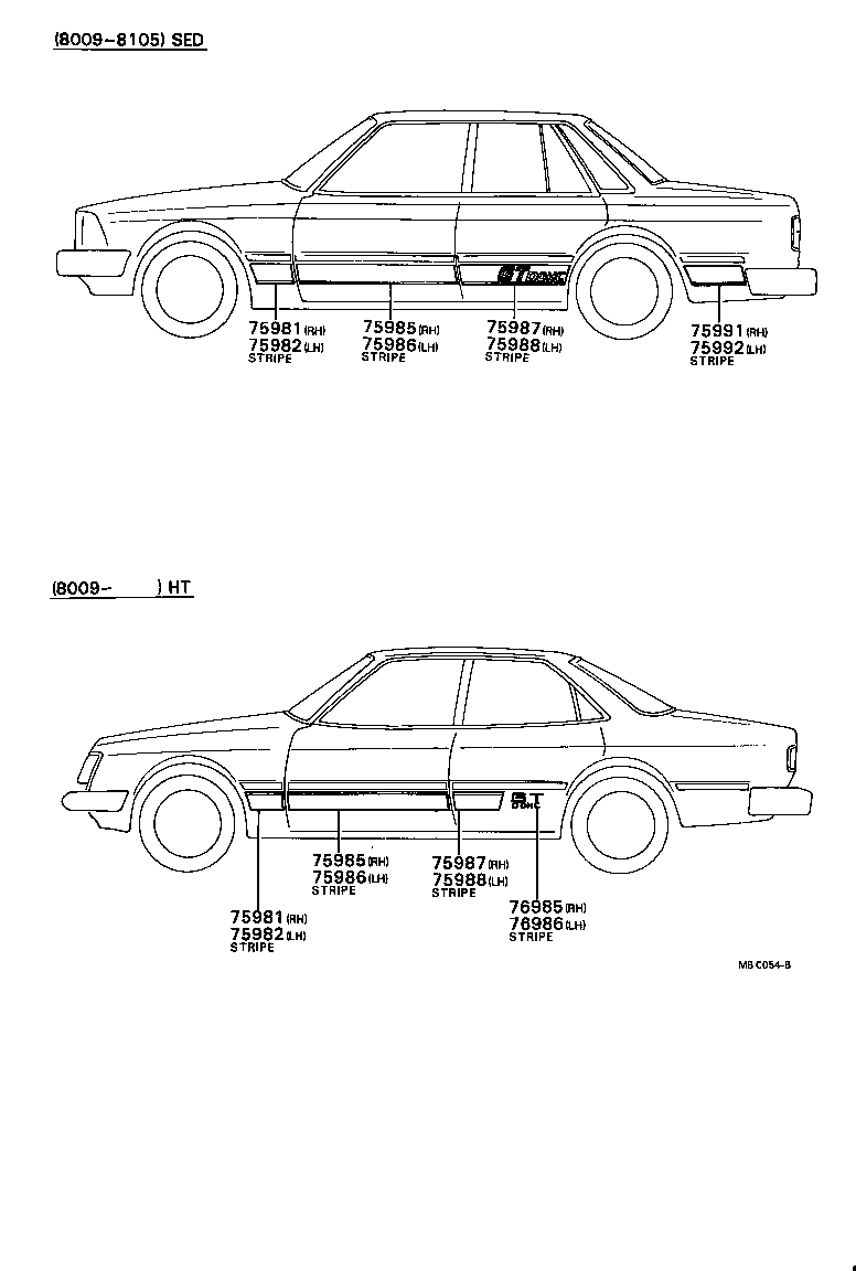  MARK 2 |  BODY STRIPE