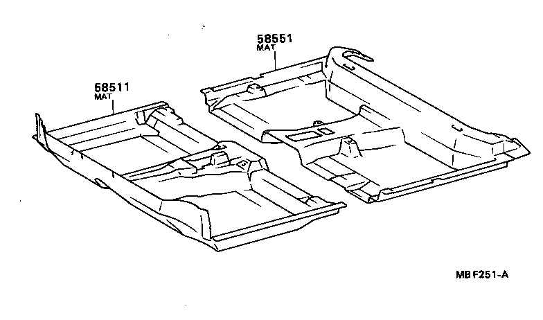  COROLLA |  MAT CARPET