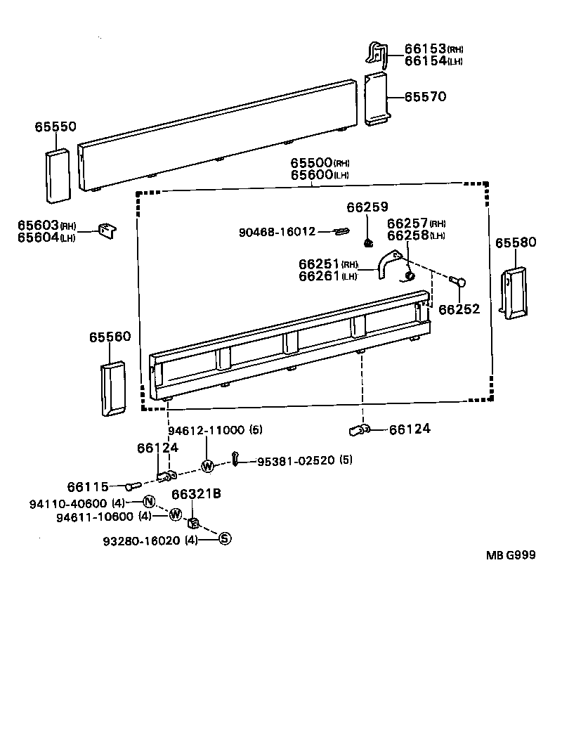  DYNA TOYOACE |  REAR BODY SIDE PANEL