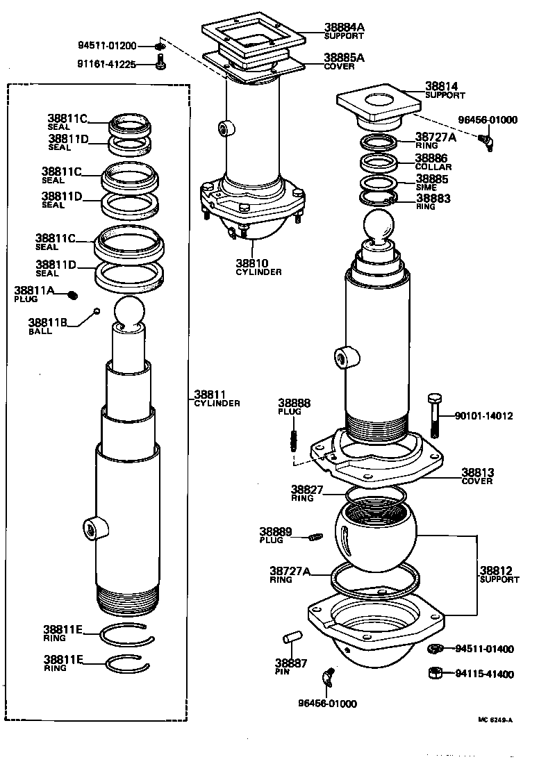  DYNA |  HOIST CYLINDER