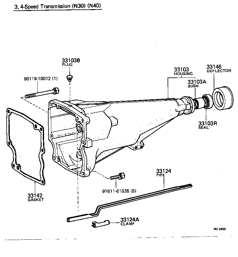  CROWN |  EXTENSION HOUSING MTM