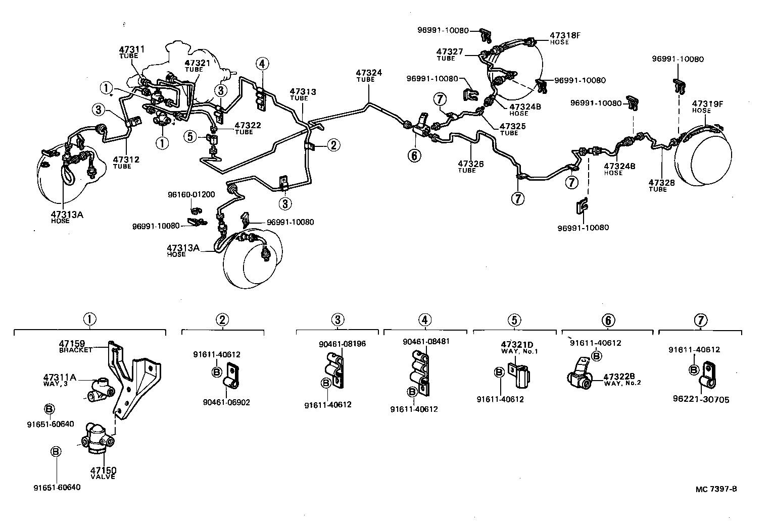  MARK 2 |  BRAKE TUBE CLAMP