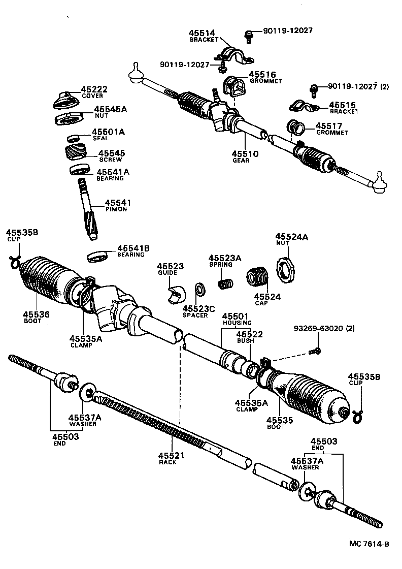  SOARER |  STEERING COLUMN SHAFT