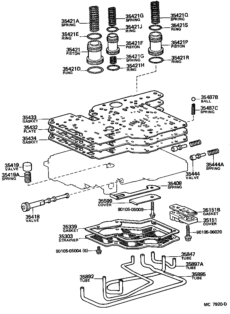  CELICA |  VALVE BODY OIL STRAINER ATM