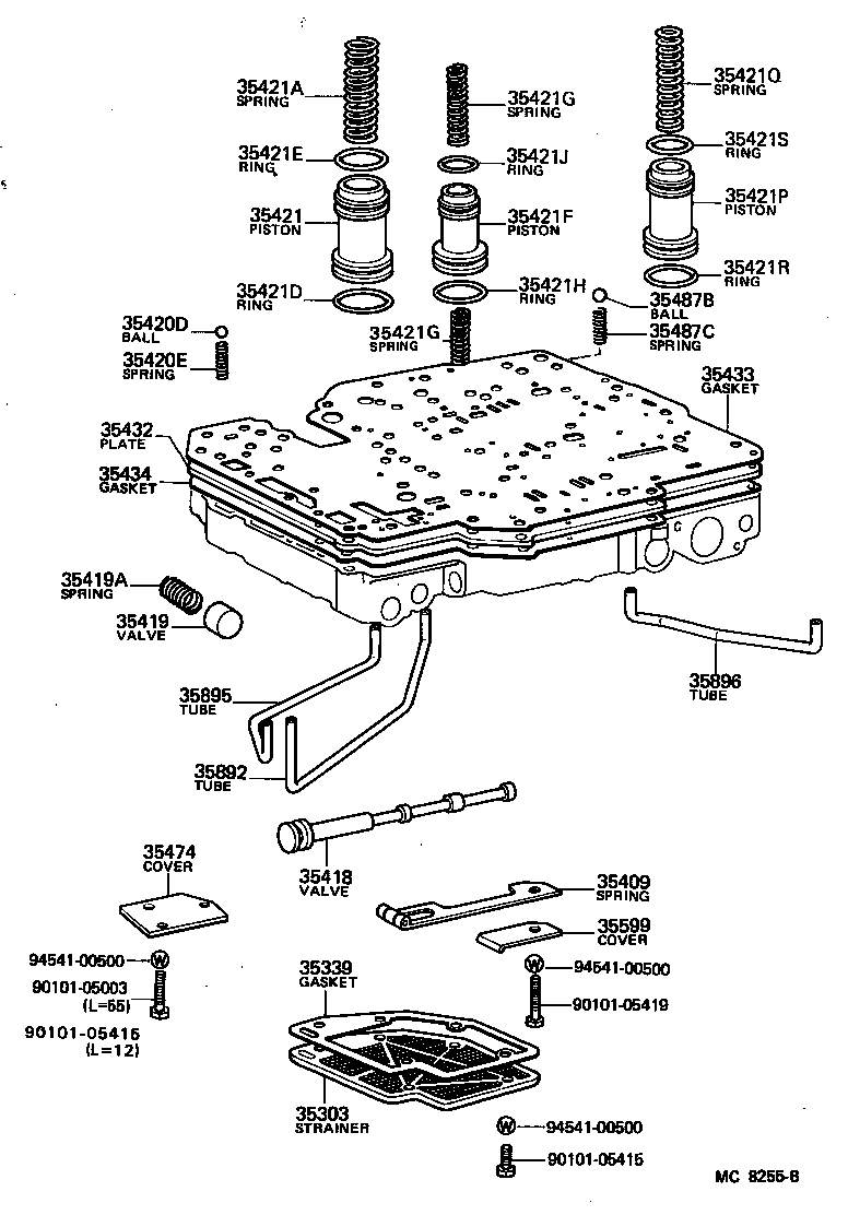  CELICA |  VALVE BODY OIL STRAINER ATM