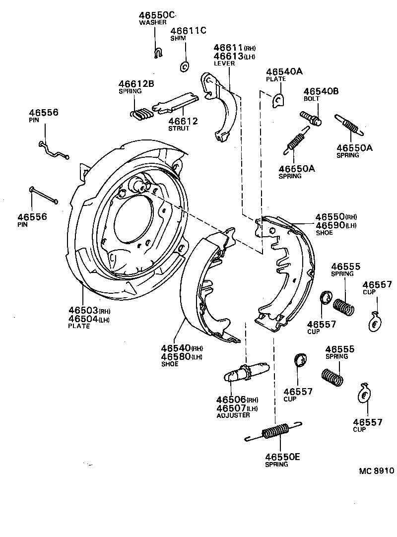  CENTURY |  PARKING BRAKE CABLE