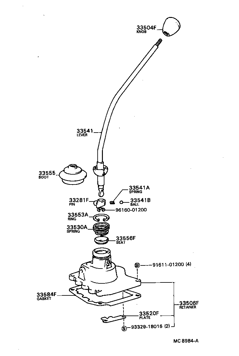  BLIZZARD |  SHIFT LEVER RETAINER