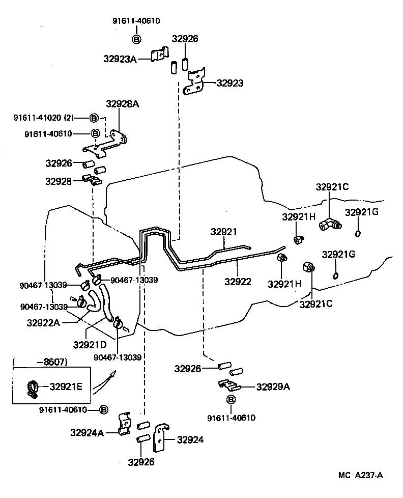  CROWN |  OIL COOLER TUBE ATM