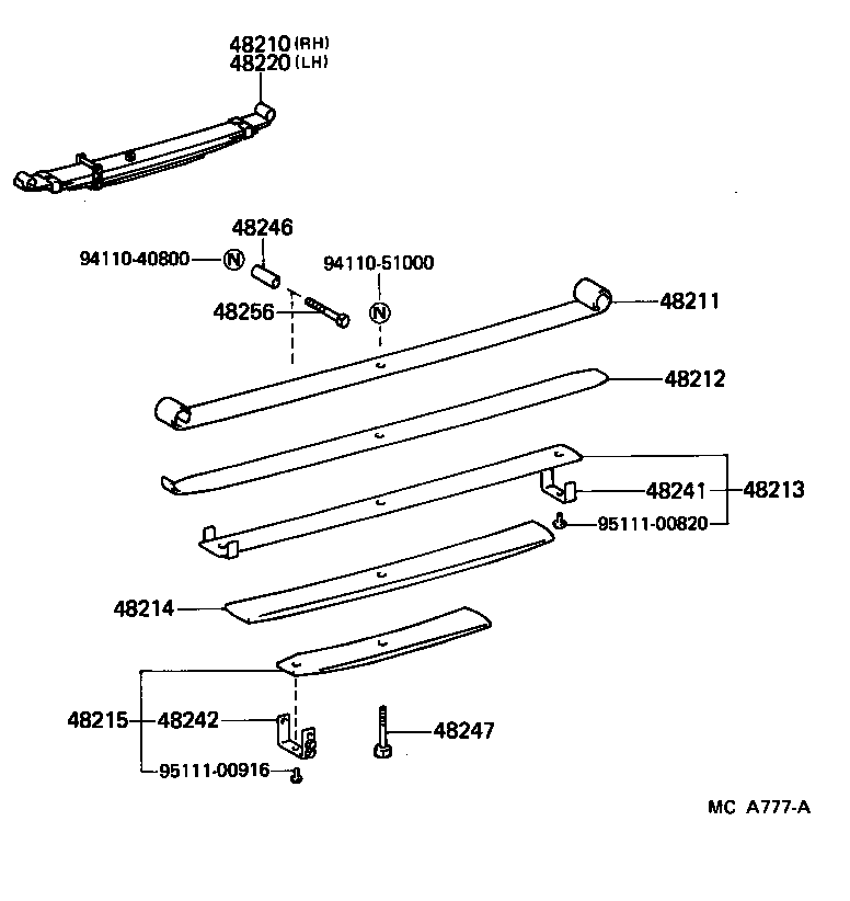  HIACE QUICK DELIVERY |  REAR SPRING SHOCK ABSORBER