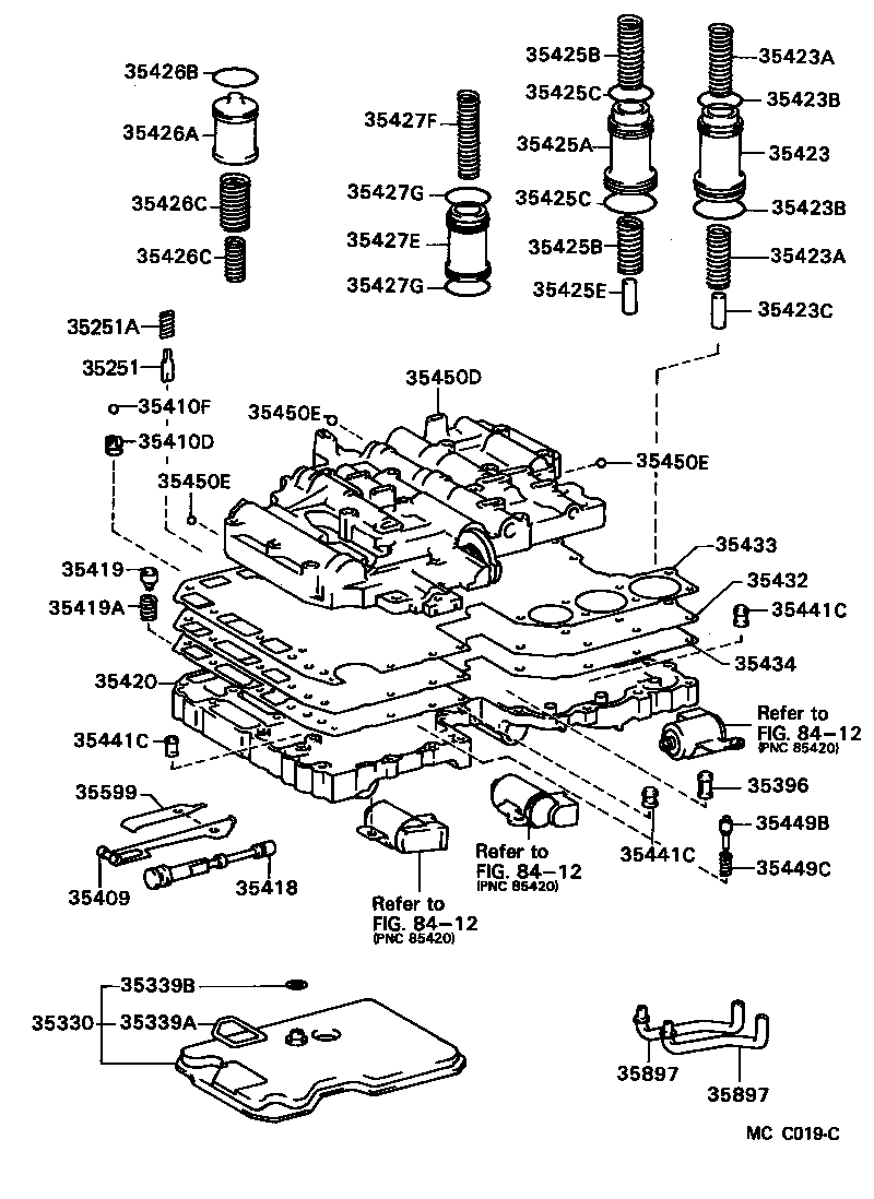  CROWN |  VALVE BODY OIL STRAINER ATM