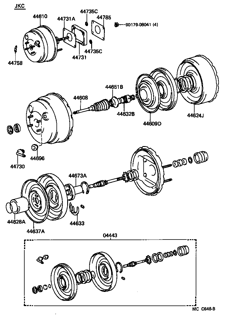  CROWN |  BRAKE BOOSTER VACUUM TUBE