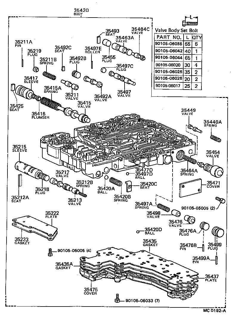  SOARER |  VALVE BODY OIL STRAINER ATM