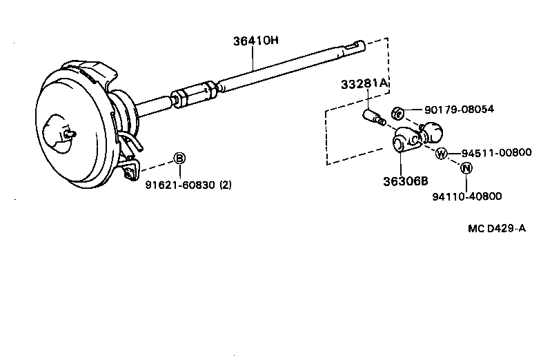  SPRINTER CARIB |  DIAPHRAGM CYLINDER TRANSFER VACUUM ACTUATOR