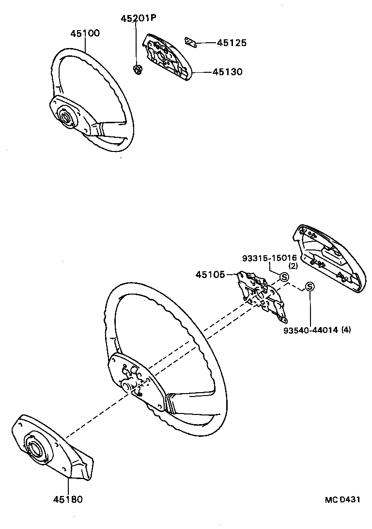  SPRINTER CARIB |  STEERING WHEEL