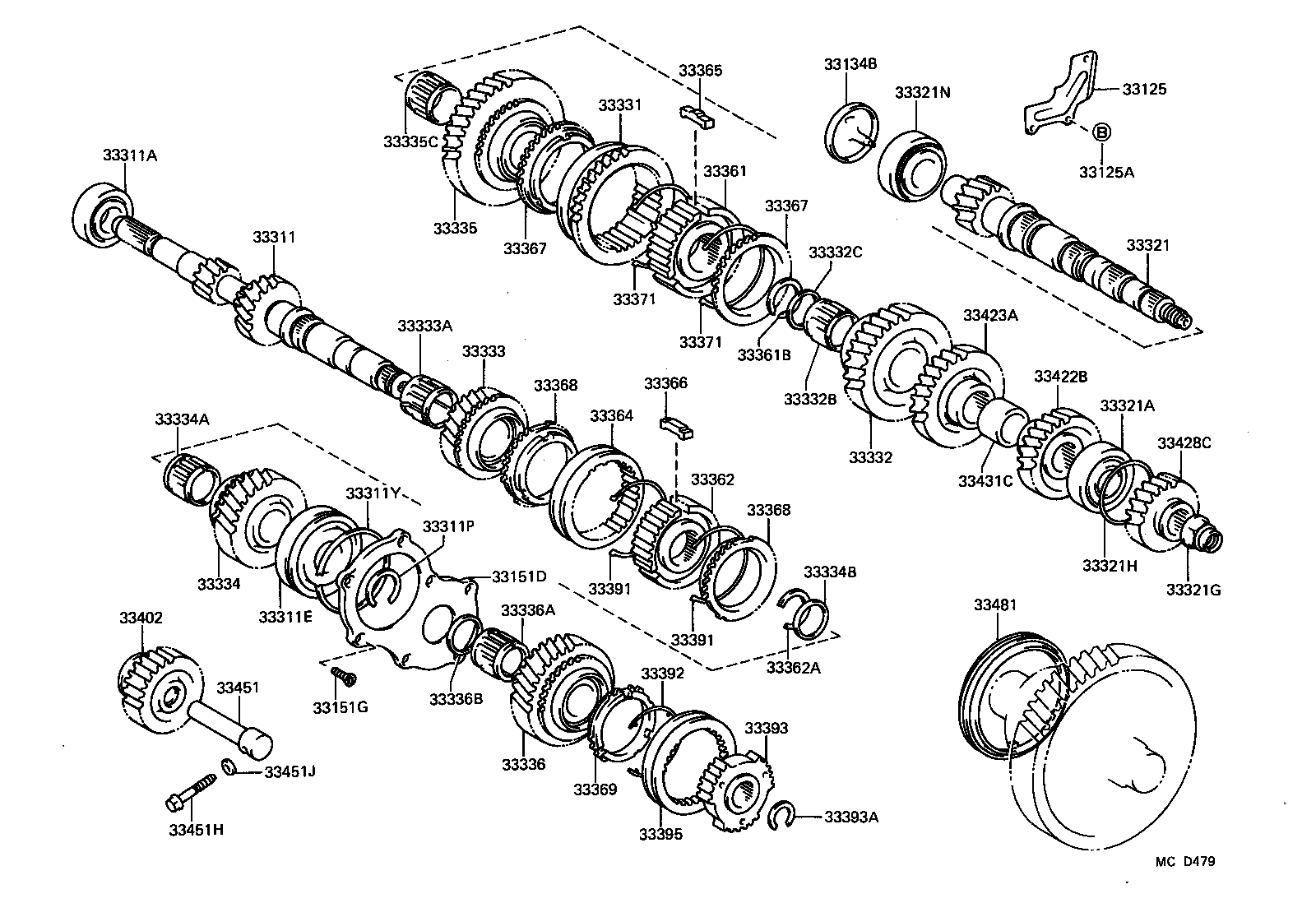  CELICA |  TRANSMISSION GEAR MTM