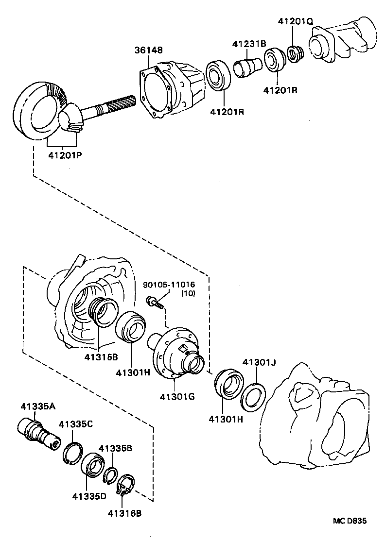  CELICA |  TRANSFER GEAR