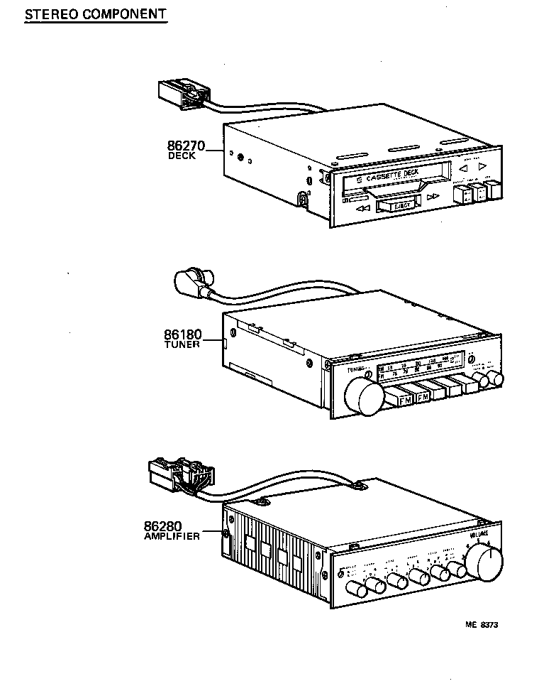  LITE TOWNACE TRUCK |  RADIO RECEIVER AMPLIFIER CONDENSER