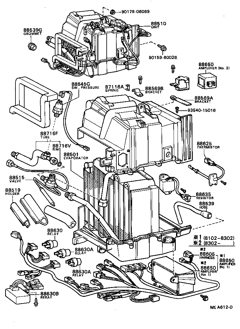  SOARER |  HEATING AIR CONDITIONING COOLER UNIT