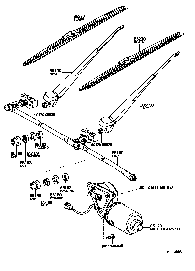  HIACE QUICK DELIVERY |  WINDSHIELD WIPER