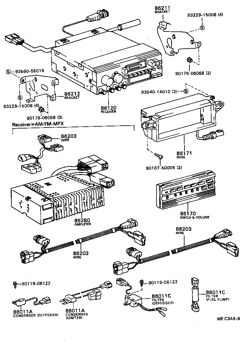  CENTURY |  RADIO RECEIVER AMPLIFIER CONDENSER