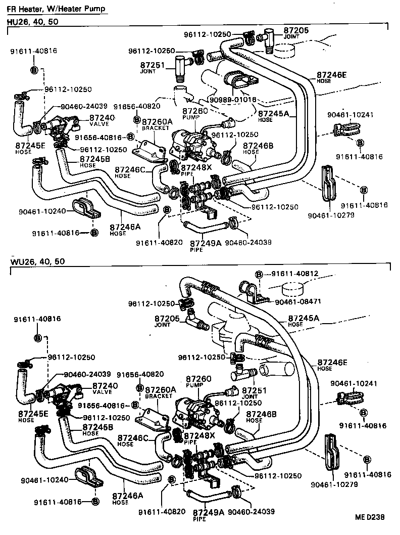  DYNA TOYOACE |  HEATING AIR CONDITIONING WATER PIPING