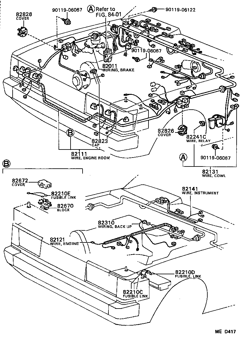  CRESTA |  WIRING CLAMP