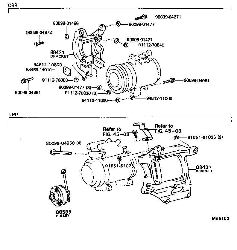  CHASER |  HEATING AIR CONDITIONING COMPRESSOR