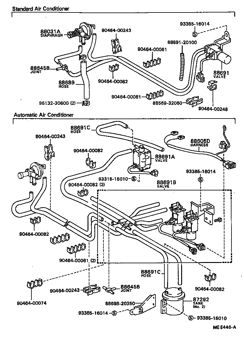  CARINA FF |  HEATING AIR CONDITIONING VACUUM PIPING